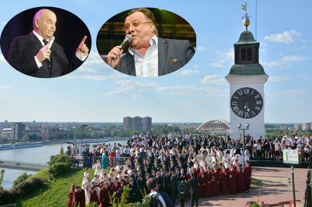 Звонко и Халид на Петроварадину